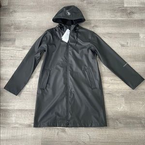 Calvin Klein Solid Technical Waterproof Raincoat